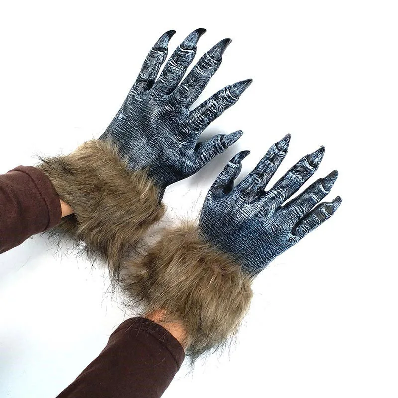 1 предмет для взрослых забавная черная маска гориллы перчатки орангутанг головы