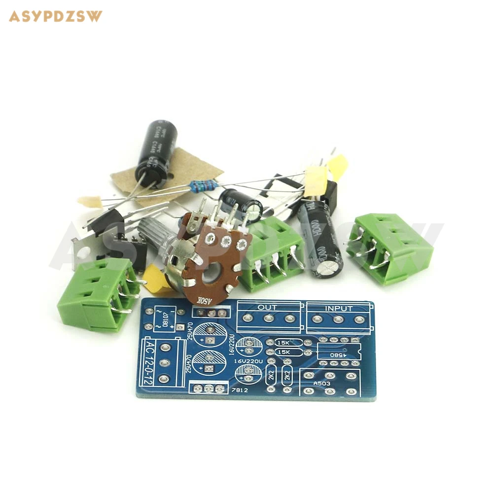 P7-MINI Full DC no coupling preamplifier JRC4580D DIY Kit/Finished board | Home Theater Amplifiers