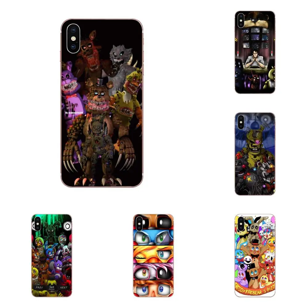 Мягкий чехол Five Nights At Freddy для HTC Desire 530 626 628 630 816 820 830 One A9 M7 M8 M9 M10 E9 U11 U12 Life