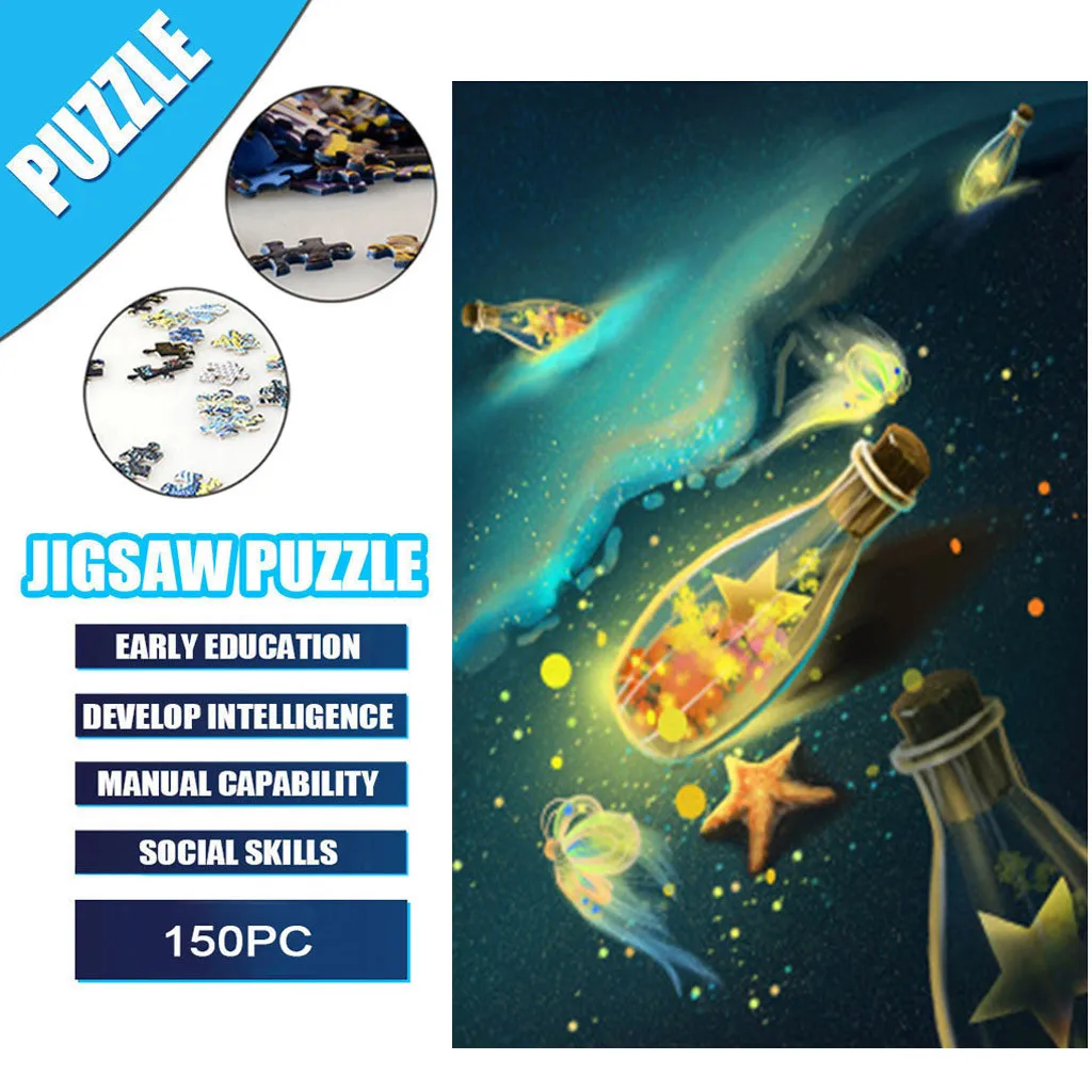 Пазлы для взрослых 150 шт. большая игра пазл интересные игрушки