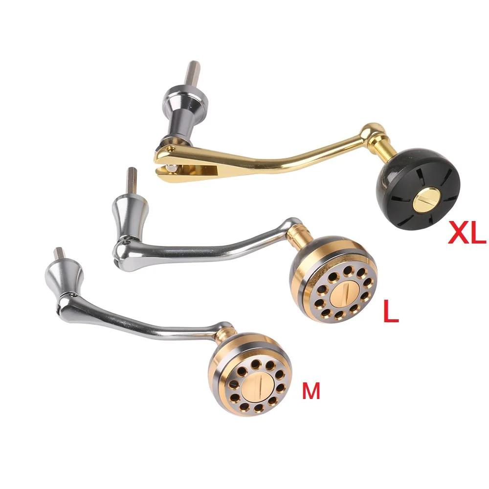 DIY Рыболовная катушка ручка качающийся рычаг ЧПУ металлический складной