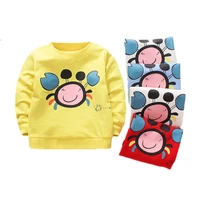 spring autumn cotton baby boys t shirt cartoon long sleeves t shirts for girls o neck baby clothes top 2021 new toddler tees