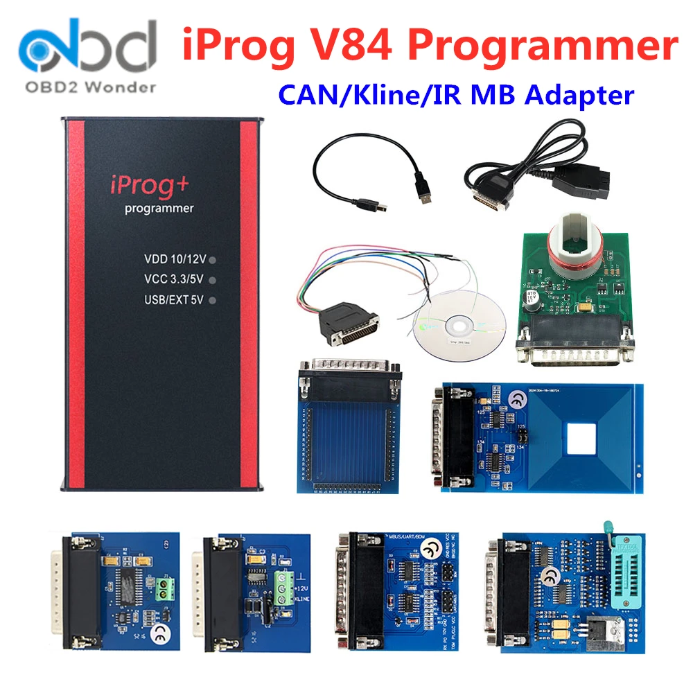 Новейшая модель iProg + V85 программист и диагностика Поддержка IMMO пройденное
