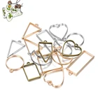 11 стилейлот геометрические фигуры амулеты полый клей пустые подвески-лотки формы для эпоксидной смолы для поделок для бижутерии принадлежности для самостоятельного изготовления