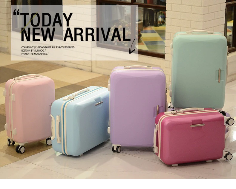 2" 22" 2" 26" дюймов модный чемодан на колесах и дорожные сумки valise cabine valiz koffer чемодан maletas сумка на колесах