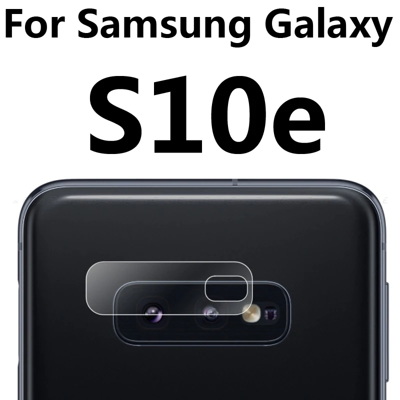 For Samsung S10e Защитная пленка для объектива камеры для iPhone 11 Pro XS Max XR X 8 7 Plus samsung Galaxy Note 10 5G 9 S10 S10e S9 из закаленного стекла - Цвет: For Samsung S10e