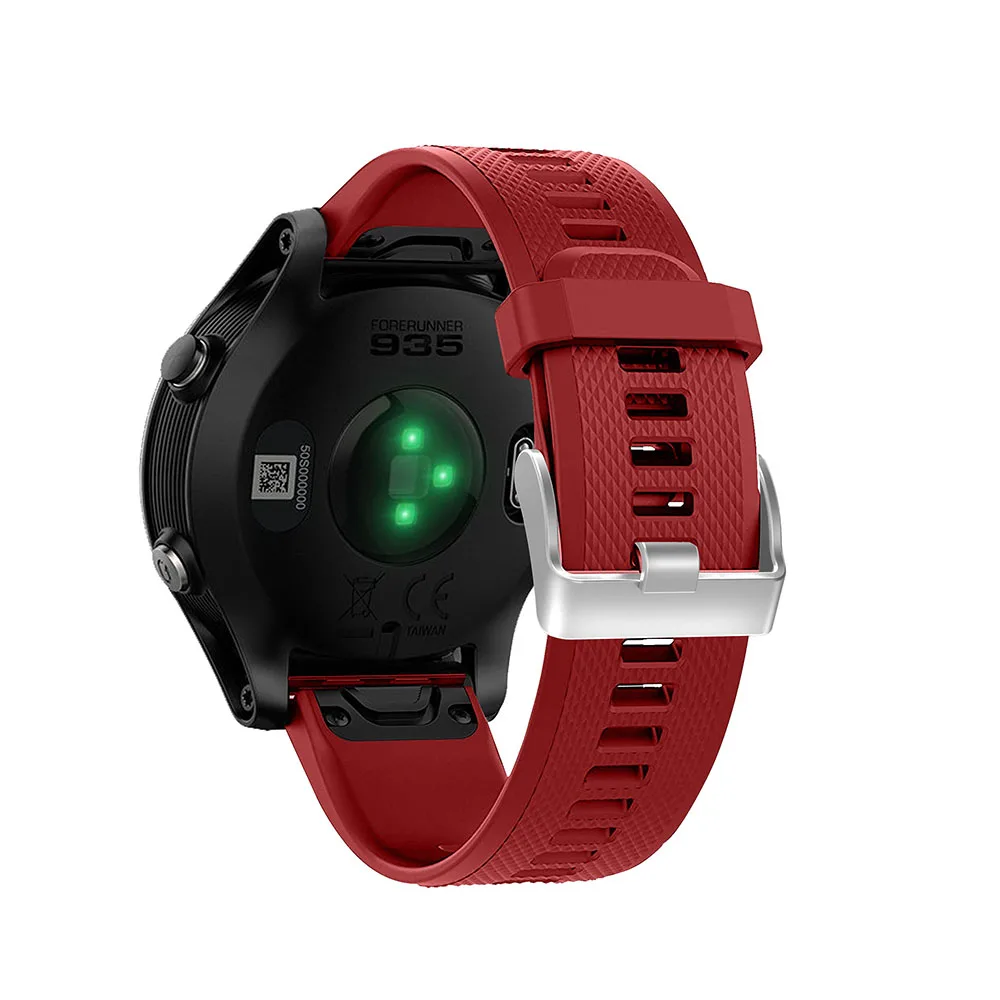 22 мм сменный ремешок для часов Garmin Forerunner 935 быстросъемный силиконовый ремешок для Garmin Forerunner 945 Смарт-часы