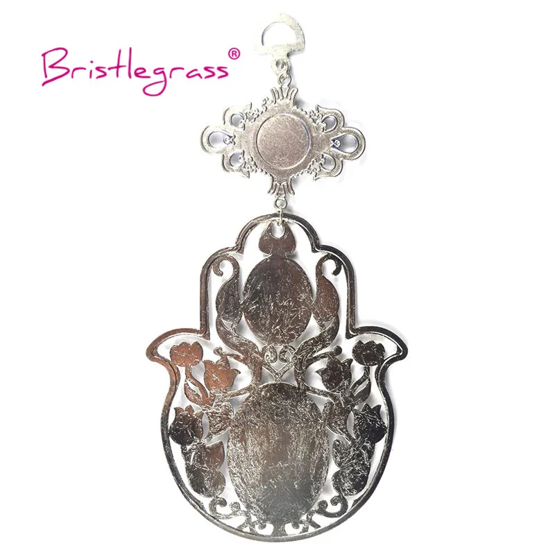 Бриллиантовая трава турецкий синий глаз Хамса рука роза цветок амулет на удачу