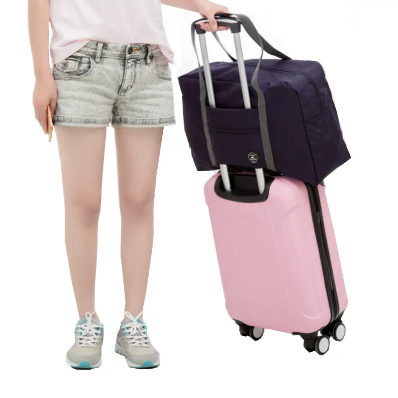 

Women's Travelling Gym bags Portable Female Folding Storage Sports Bag Large Capacity Women Fitness Sport Bag Male Tie Case