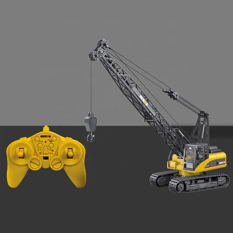 Игрушка для строительства гусеничного крана Huina 1572 с дистанционным управлением