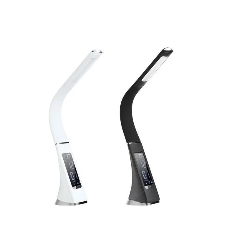 

Gehore Indoor Office Desk Lamp Foldable Led Creative Eye Protection Lamp Usb Alarm Clock Touch Gift Learning Desk Lamp 2021 New