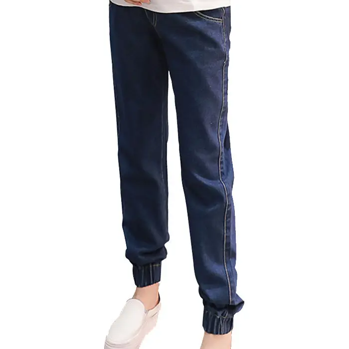 

Maternity Clothing Velvet Jeans Pants For Pregnant Women Clothes Nursing Trousers Pregnancy Overalls Denim Long trousers