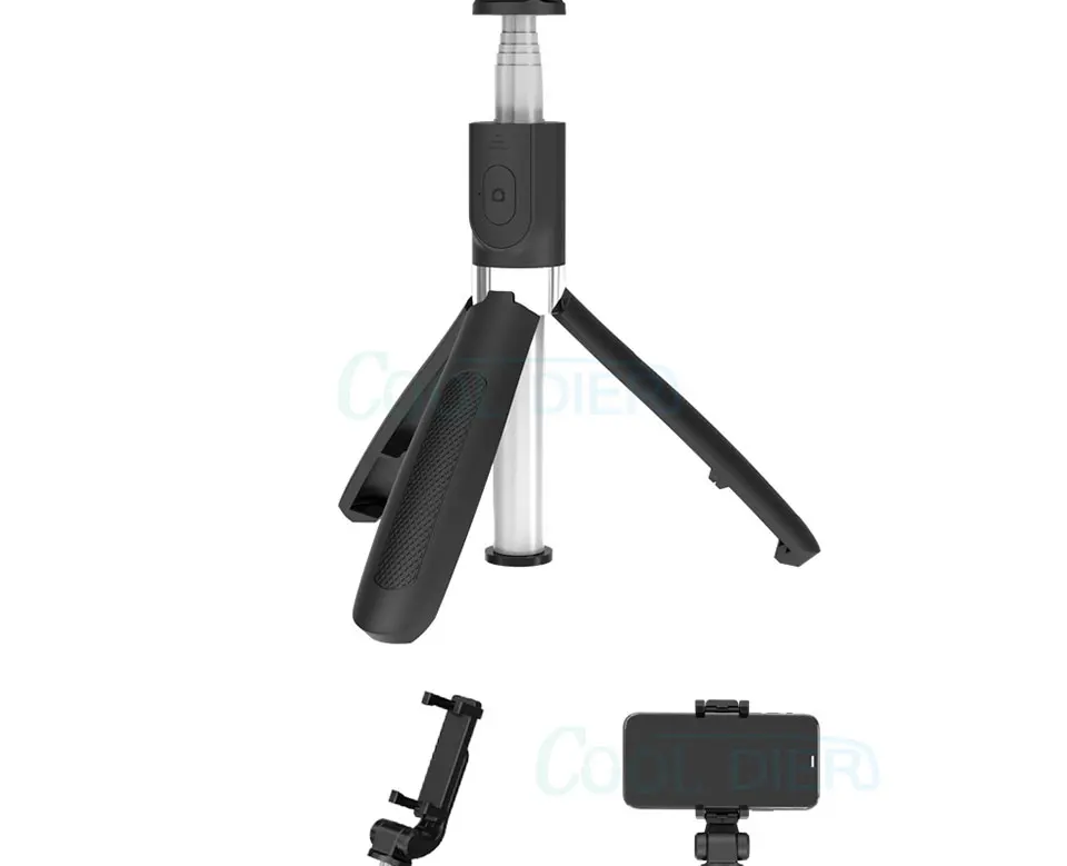 COOL DIER L01 обновленная версия 3 в 1 Беспроводная Bluetooth селфи палка L01S выдвижной ручной монопод мини штатив для iphone XR