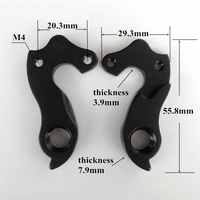 2pc bicycle gear rear derailleur hanger for gusto rca11 kuota kom kharma wilier stevens cotic isaac marcello poison mech dropout