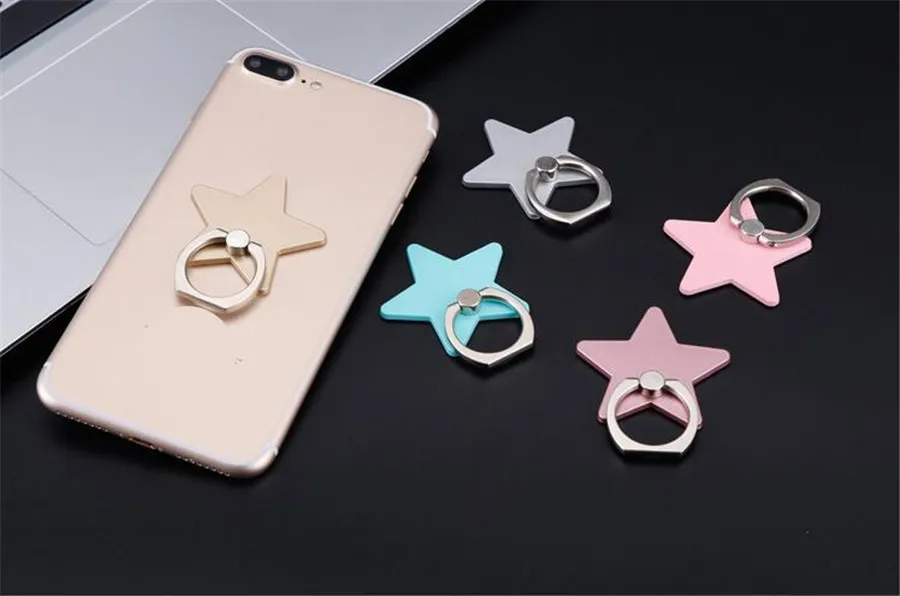 Finger Ring Mobile Socket Phone Stand Holder For Samsung Xiaomi For iPhone 8 7 6 6S Plus 5S Smart Phone IPAD MP3 Car Mount Stand