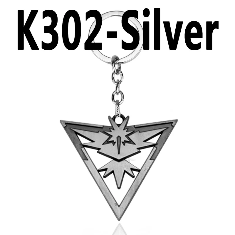 silver Аниме Покемон брелок Карманный Монстр Eevee Sylveon Umbreon Glaceon Leafeon унисекс брелок кулон для фанатов подарок коллекционный - Цвет: silver