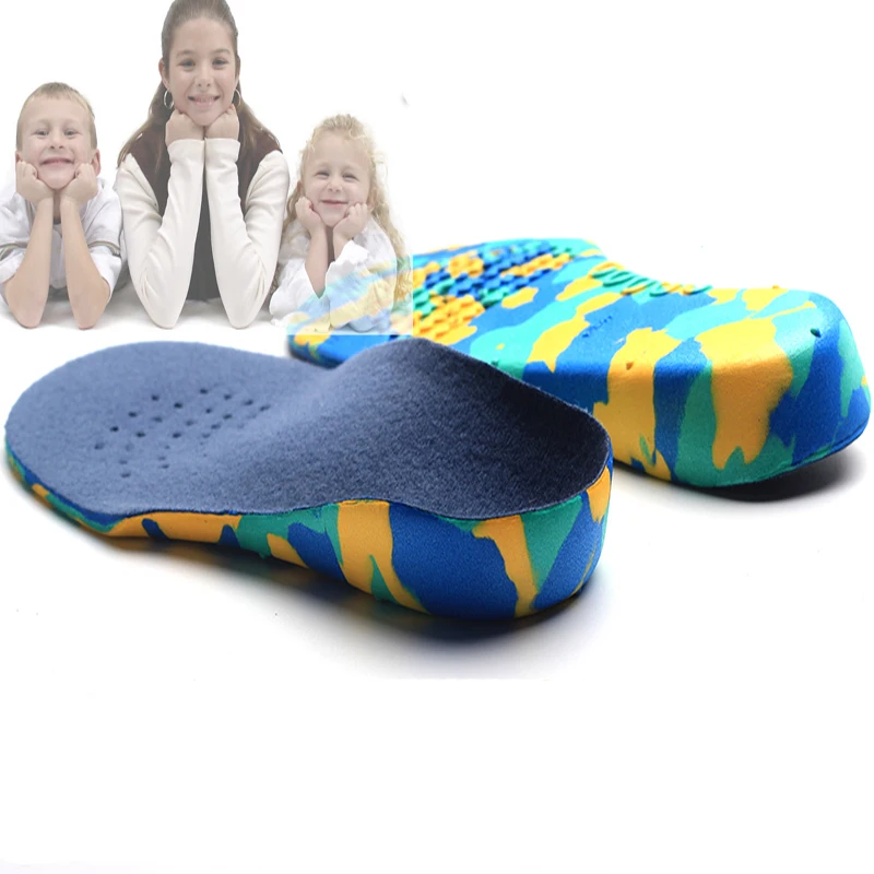 Children Premium Grade Orthotic Insole by EXPfoot . Lightweight Soft & Sturdy Orthotic insole For Flat Feet and Arch Support