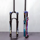 Вилка для пневматической подвески MTB, 27,5er, 29 дюймов, QR, Quick Release 100*9 мм, вилка для горного велосипеда и газа, разноцветная Велосипедная вилка