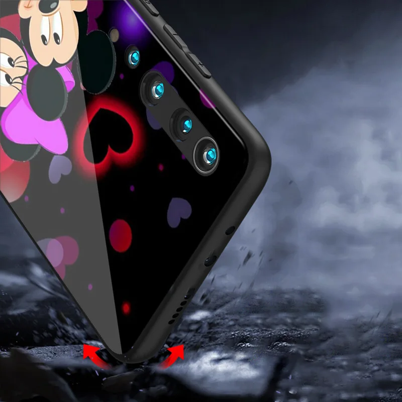 

Disney Mickey And Minne Fashion for Xiaomi Mi 11 10T 10i Note 10 9 9T 8 CC9 E Lite Pro SE Ultra Black Phone Case