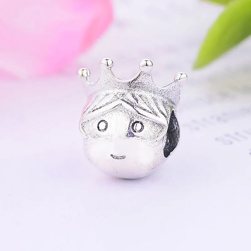 Корона корона подходящая оригинальная подвеска браслет женское серебро