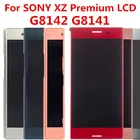 Дисплей для SONY Xperia XZ Premium, сенсорный экран, дигитайзер в сборе, XZP G8142 G8141, ЖК-дисплей с рамкой 5,5 дюйма
