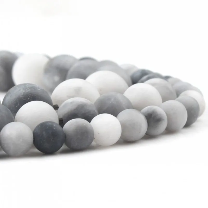 Бусины из натурального камня тусклые полированные Ястребиный глаз Круглые