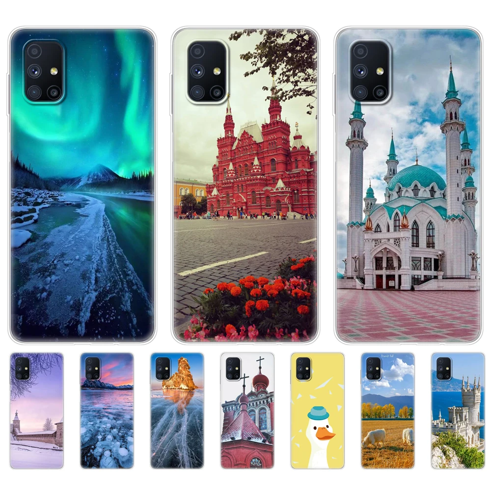 

For Samsung M51 Case 6.7" Tpu Soft Silicon Back Phone Cover For Samsung Galaxy M51 GalaxyM51 M 51 m515f Case Funda coque