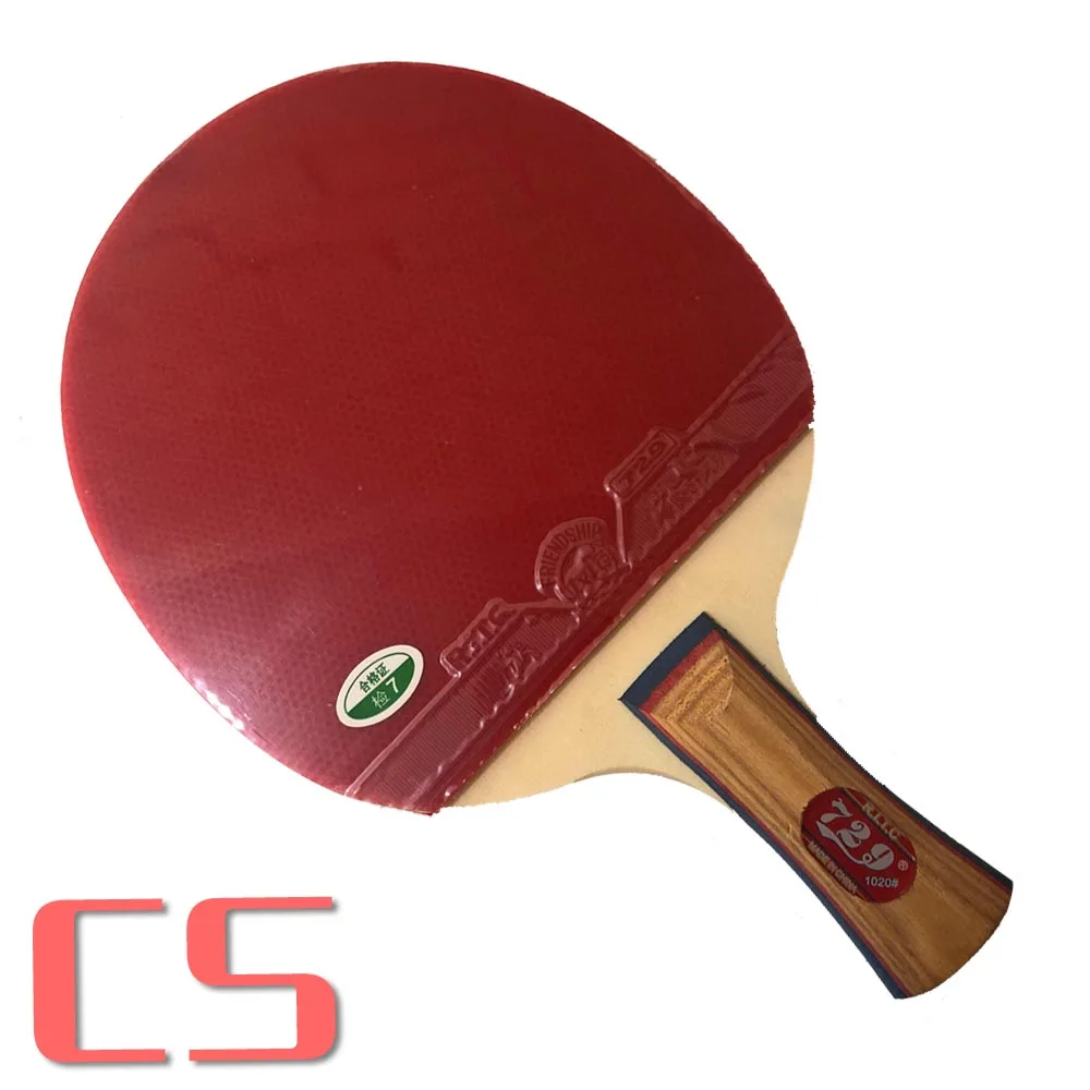 RITC 729 Дружба 1020# Pips-в настольный теннис ракетка для пинг-понга - Цвет: CS