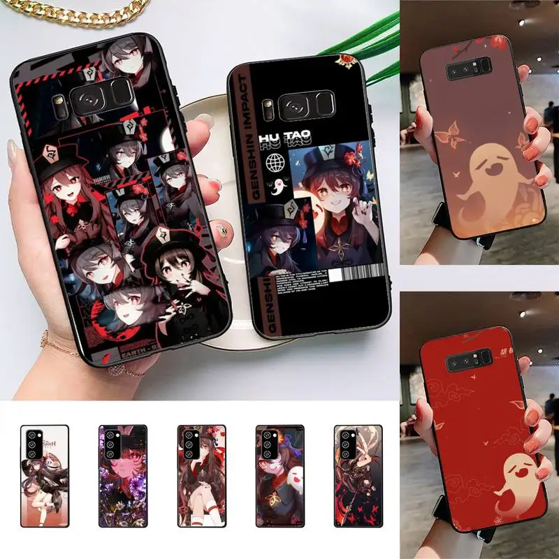 

Yinuoda Hu Tao Genshin Impact Phone Case For Samsung Galaxy Note 8 9 10 Pro Note20 ultra 10lite M30S Back Coque