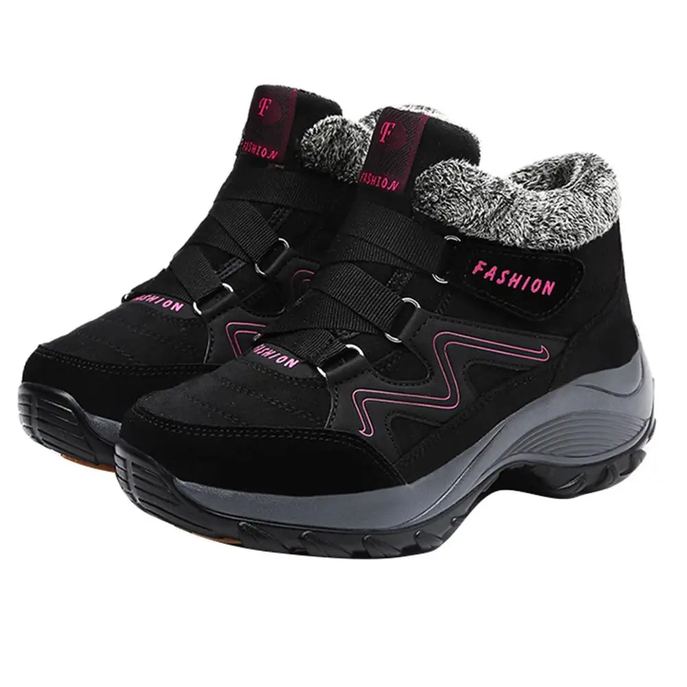 

Походная обувь для женщин уличные походные ботинки Нескользящая Водонепроницаемая спортивная обувь походная спортивная обувь теплая Женс...