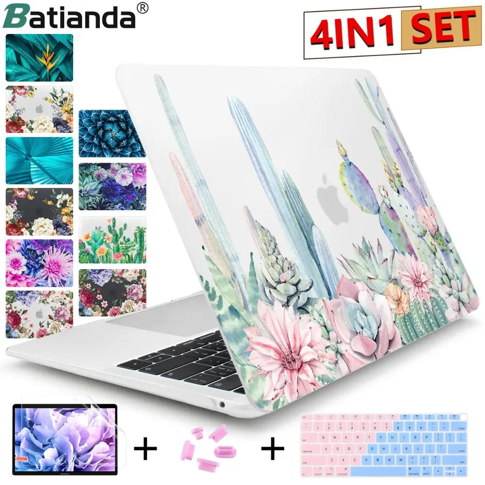 Новейший чехол для ноутбука с цветным рисунком MacBook Air13 2020 Pro 13 3 A2338 A2337 M1 15 16 дюймов
