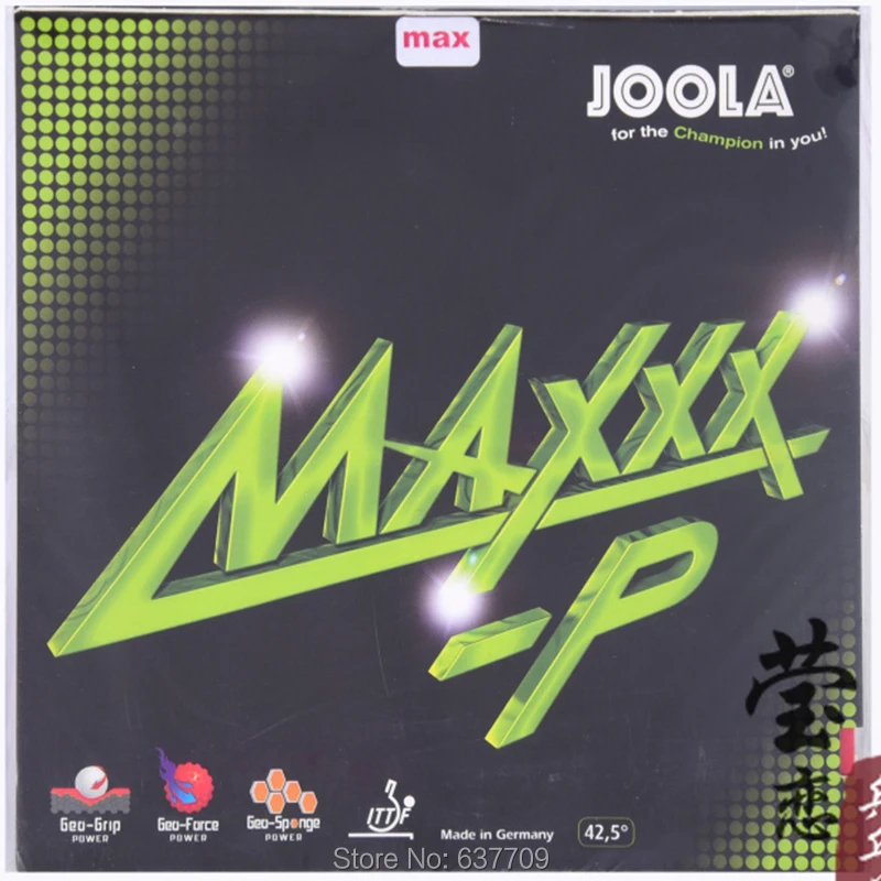 Joola MAXXX-P 500 резиновая ракетка для настольного тенниса с хорошей скоростью