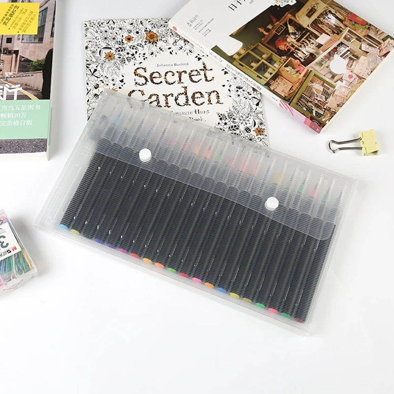 

20 Color Premium Painting Soft Brush Pen Set Watercolor Markers Pen Effect Best For Coloring Books Manga Comic Calligraphy