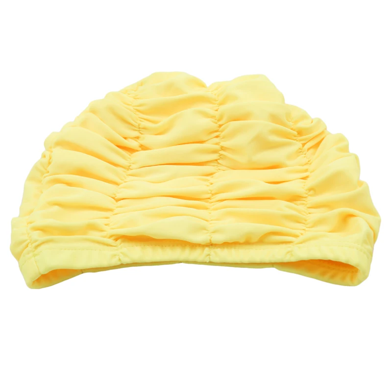 Милые однотонные детские большие наушники шапочка для плавания удобная складная