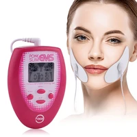 v shape face lift devices double chin remover electric ems microcurrent lifting facial slimming electrode pulse massager machine