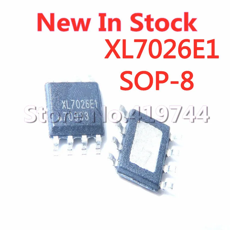 5 шт./лот XL7026 XL7026E1 лапками углублением SOP-8 понижающий DC-DC конвертер чип в наличии новый оригинальный IC
