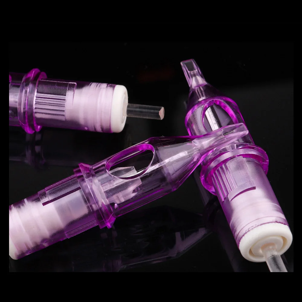 10 шт. картридж иглы для тату RL RS M1 RM одноразовые полуперманентные бровей и губ