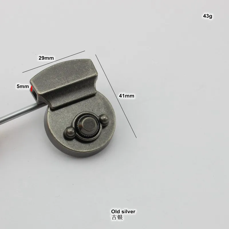 5-20 комплектов 100% медь литье под давлением круглая головка замок винтовые мешки