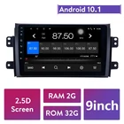 Автомагнитола 2DIN, 9 дюймов, Android 10,1, для Suzuki SX4 2006 2007 2008 2009 2010 2011 2012 2013, GPS, мультимедийный плеер, без dvd