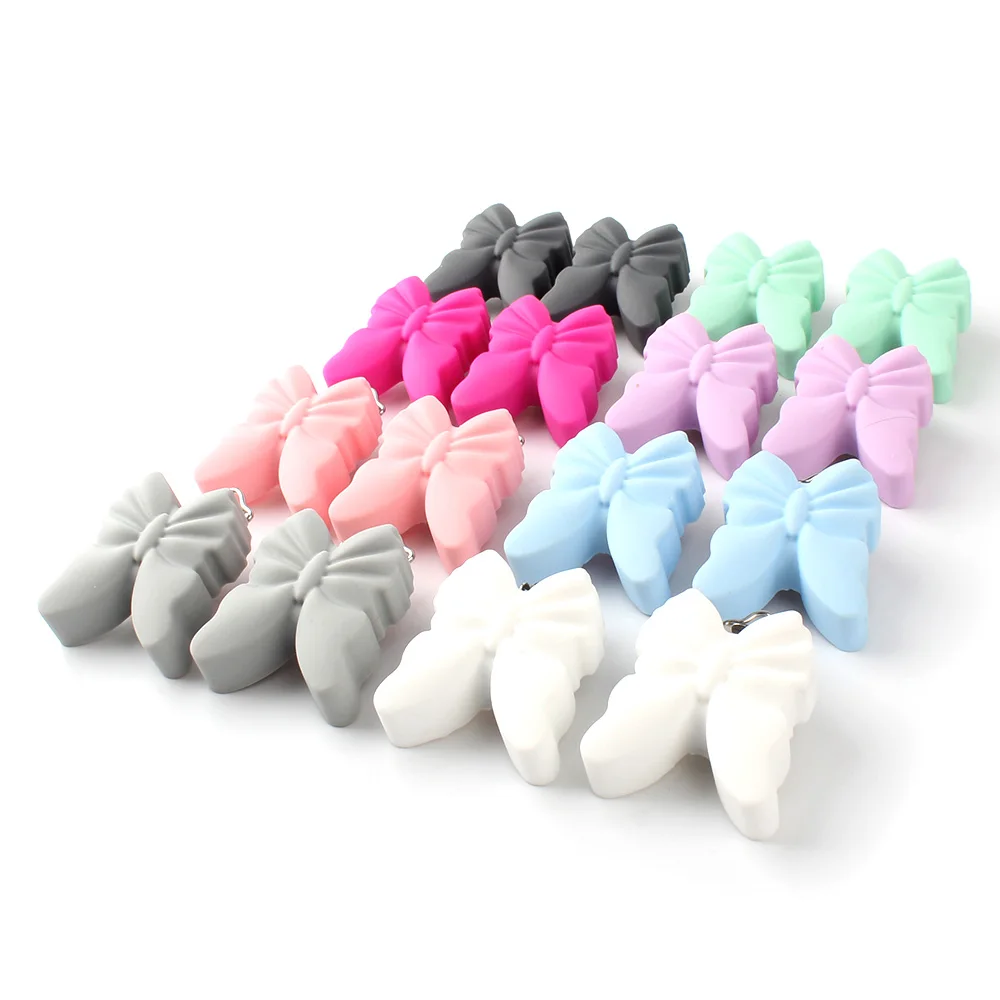 1 шт. силиконовый Прорезыватель бабочка для зубов|Детские прорезыватели| |