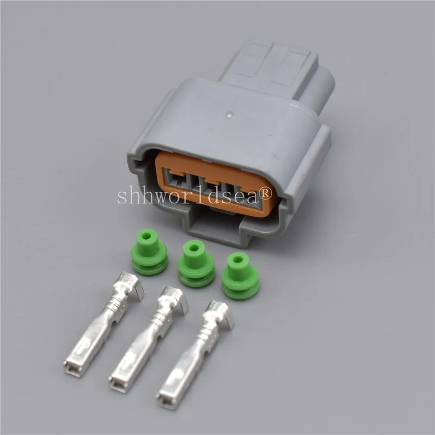 1 комплект 3-контактный автомобильный водонепроницаемый разъем штепсельная