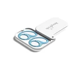 2 шт.лот держит Bluetooth наушники спортивные наушники гарнитура безопасный протектор наушники крючок в форме сердца с защитой от падения силиконовые ухо клип