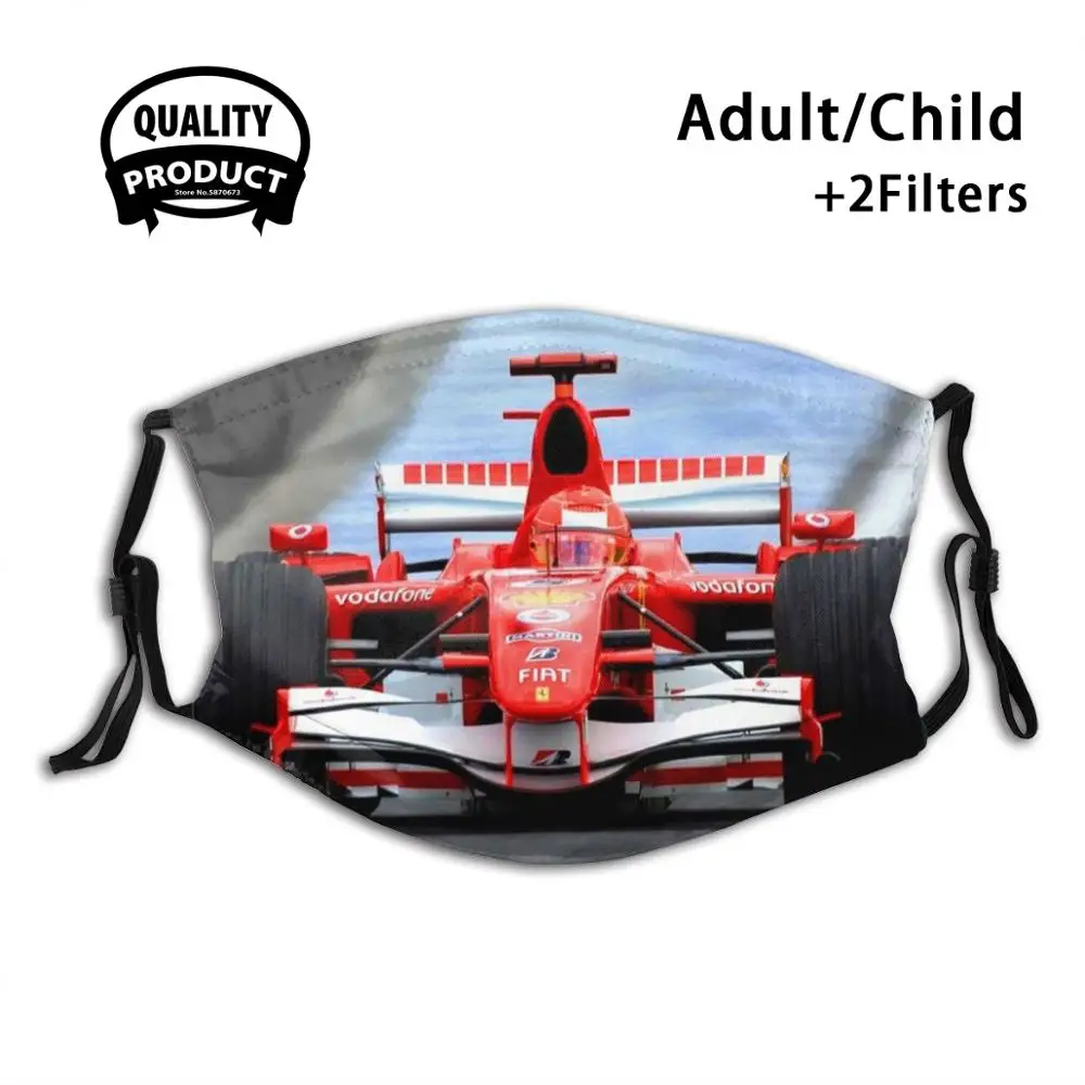 

Michael Schumacher Racing His Ferrari Face Mask With Filter Racecar Racing Racecars Sports Fia Racingdriver Racing Driver