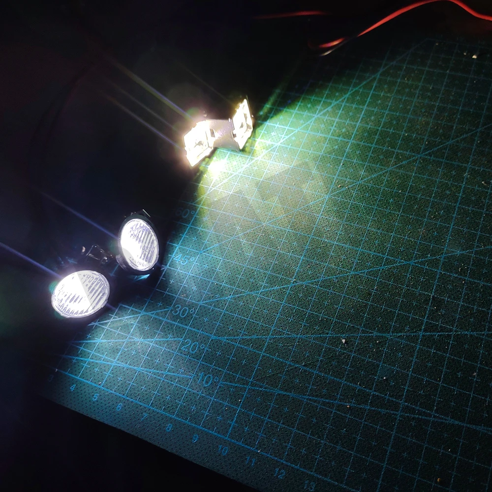 1 пара светодиодных фар на рад