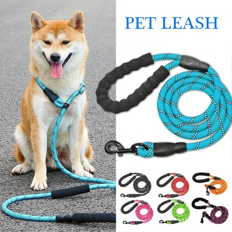 

Нейлоновый Светоотражающий Поводок для собак, 120/150 см