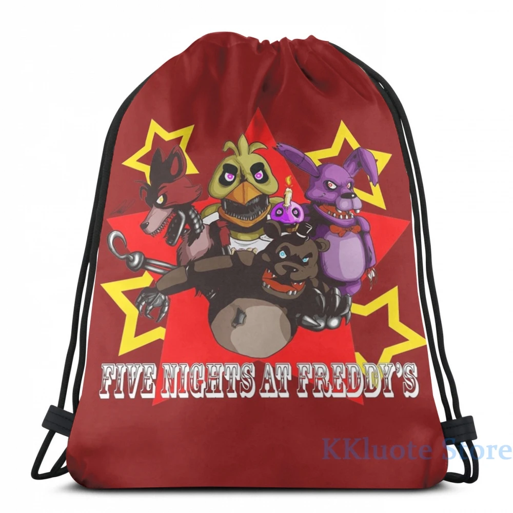 Рюкзак FNAF the gang с забавным графическим принтом для мужчин и женщин школьные ранцы
