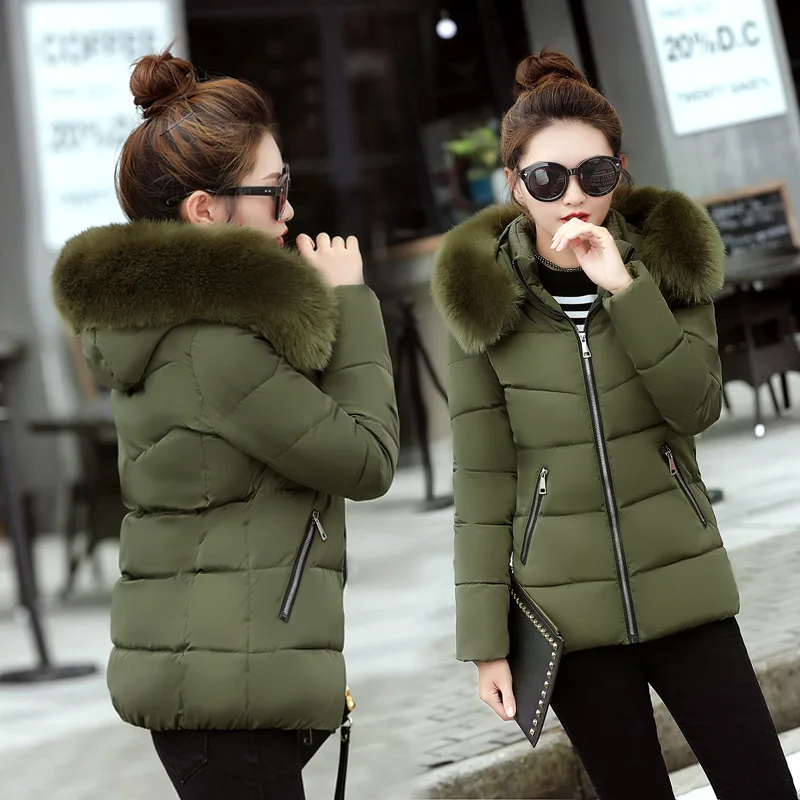 New Style Detachable Hooded Warm Cotton-padded Jacket for Women In Winter Women Winter Jacket  Womens Winter Coats