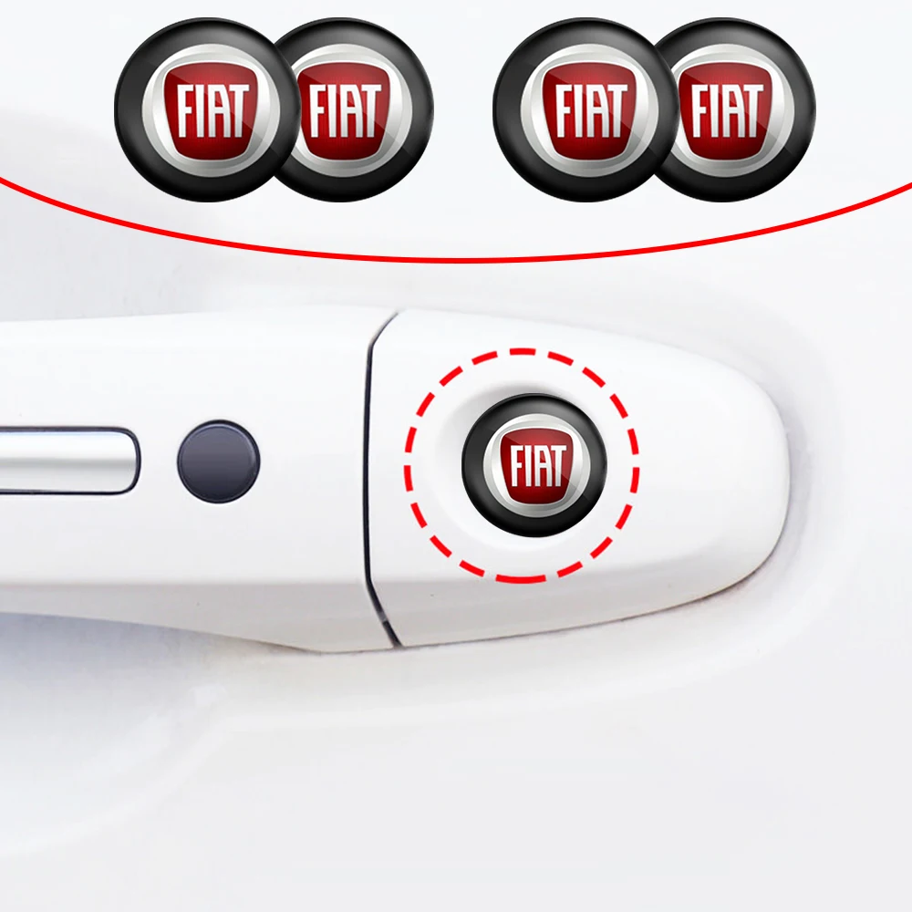 4 шт. автомобильные флейты защита от блокировки Стайлинг для Fiat 500 500x Ducato Tipo Panda Bravo