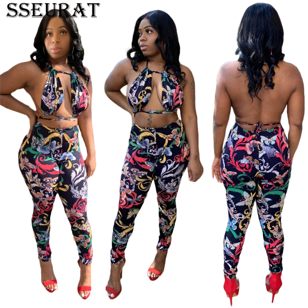 

Женский комплект из леггинсов и брюк, с принтом