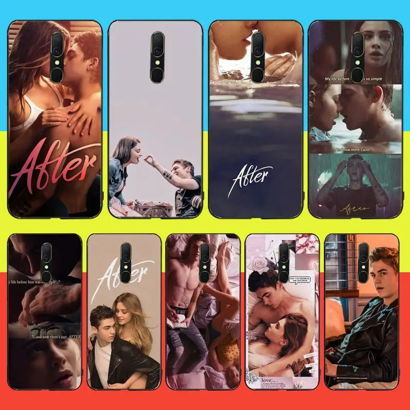 Черный чехол для телефона PENGHUWAN из ТПУ с надписью After Movie корпус Oppo A5 A9 2020 Reno Z Realme5Pro